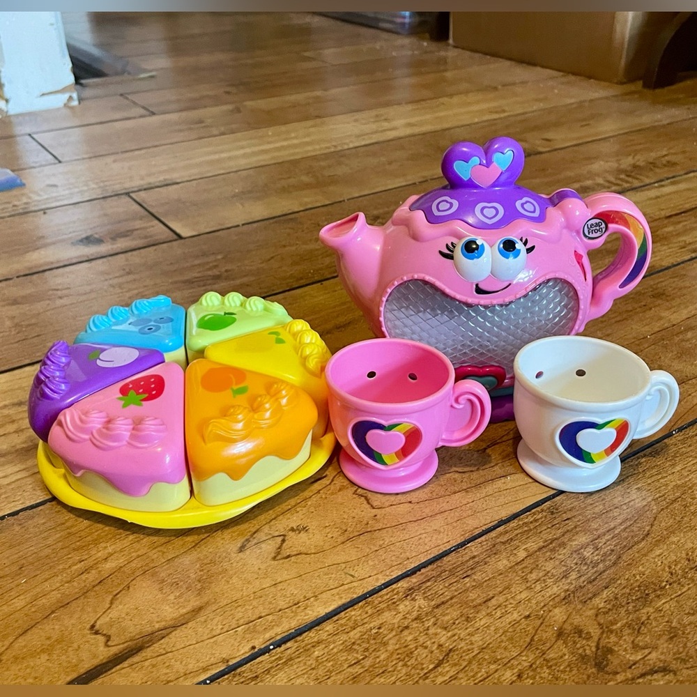 Pink and Yellow Learning Toy Set for Imaginative Play